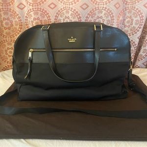 Kate Spade Weekender Tote with Leather top